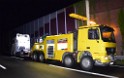 LKW Verfolgung A 3 Rich Oberhausen gestellt mit Nagelbrett Hoehe AS Koeln Dellbrueck P64